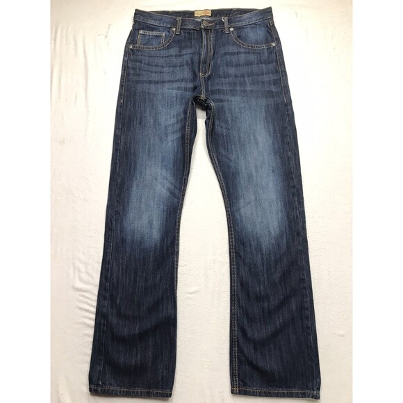 WRANGLER 20X no.42 Jeans Men 36x36 Vintage Boot Cut Western Cowboy Rodeo Dark - Picture 1 of 16